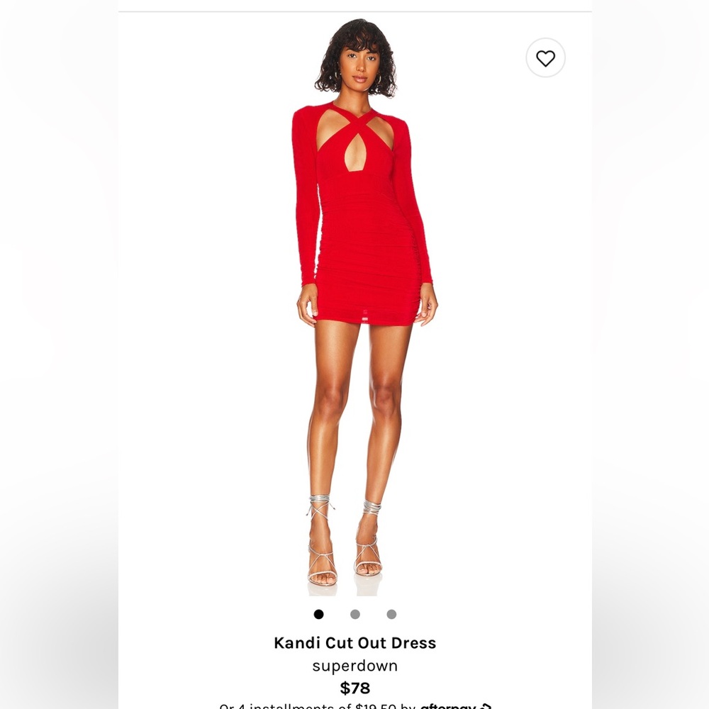 Superdown Kandi Cut-Out Dress